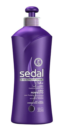 Crema Para Peinar Sedal Co Creations Liso Perfecto 300 Ml