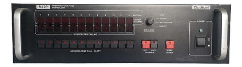 Auditel Interpretation System Control Unit M12p - Sucata (Usado)