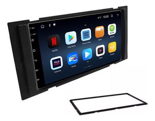 Multimidia Versa 15/19 7p Android Carplay 64gb Play