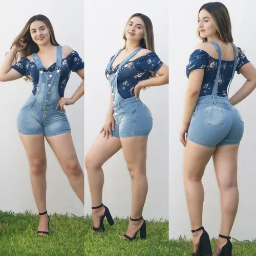 Short pechera mezclilla new arrivals