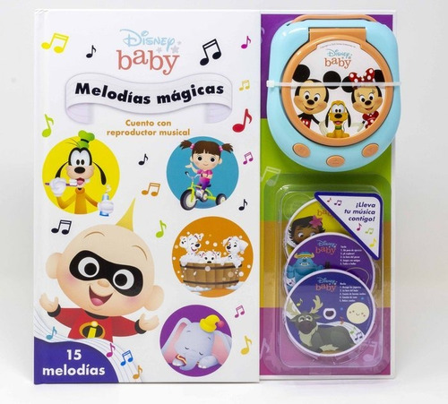 Disney Baby. Melodãâas Mãâ¡gicas, De Disney. Editorial Libros Disney, Tapa Dura En Español