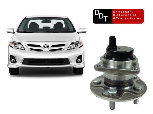 Mozo Cubo De Rueda Trasero Toyota Corolla 2009-2013 Con Abs