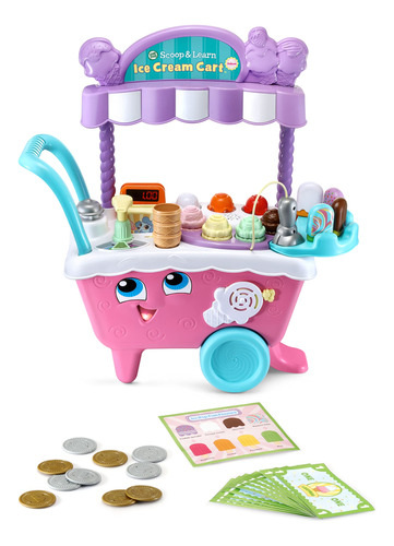 Leapfrog Scoop And Learn Ice Cream Cart Deluxe (embalaje Si.