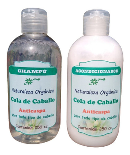 Shampoo Y Acondicionador Fortalecedor De Cola De Caballo