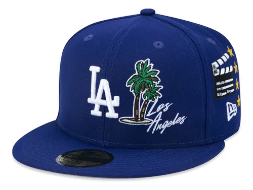 Boné New Era 59fifty Mlb Los Angeles Dodgers City Icons