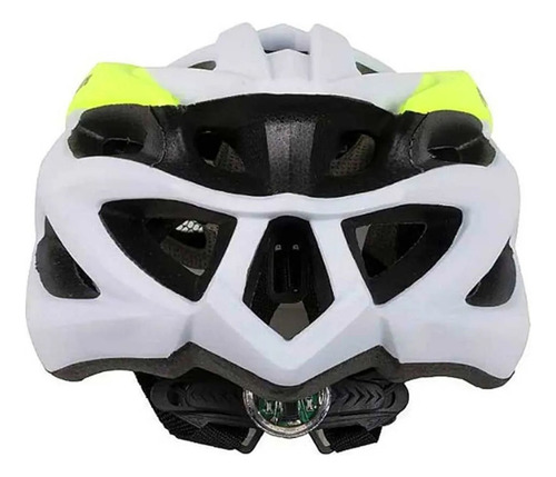Capacete De Ciclismo Mtb Absolute Wild Tamanho G Branco/amar