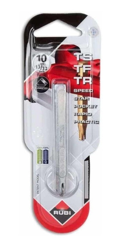 Imagen 2 de 6 de Lapiz Rodel 10mm Rubi Widia P/cortadora Ceramica Porce