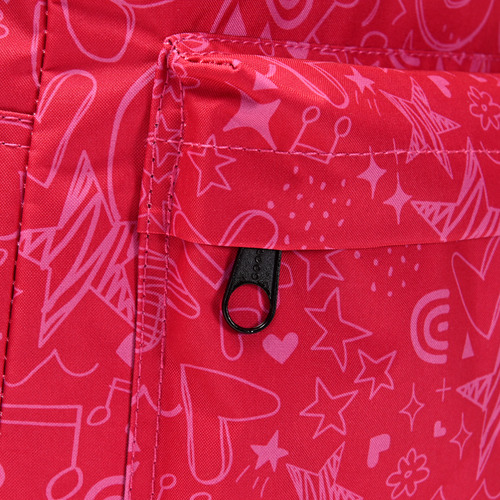Mochila Escolar Colegial Estampada Impermeable Goodpak 20 L Color Estampada Roja Diseño De La Tela Estampado