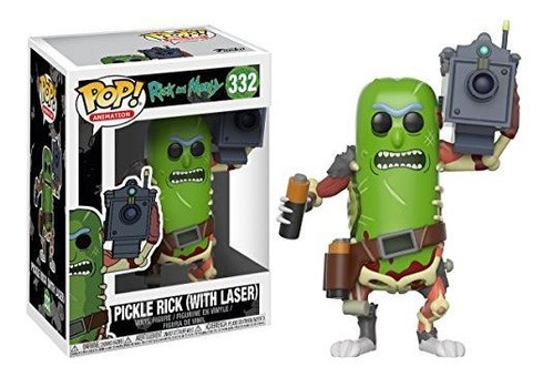 Funko Pop! Animación: Rick  Morty - Pickle Rick With Hx5ze