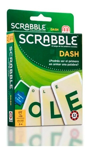 Scrabble Dash Cartas Juego De Palabras Cruzadas 901589 Edu