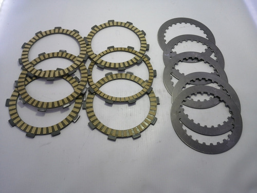 Discos Clutch Xtz250 Con Separadores