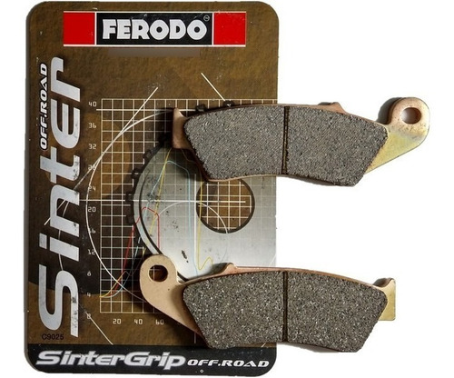 Imagen 1 de 2 de Pastillas Freno Ferodo Fa 185 Delantera Wr 250 Xr 400 Dorada