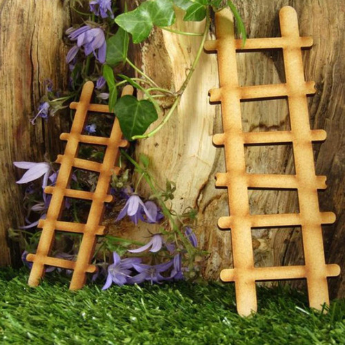 2 Miniatura Hada Jardín Ventana Artesanía Casa Kit D