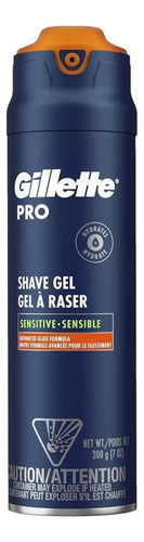 Gillette Pro Sensitive Gel De Barbear Acalma Pele E Hidrata