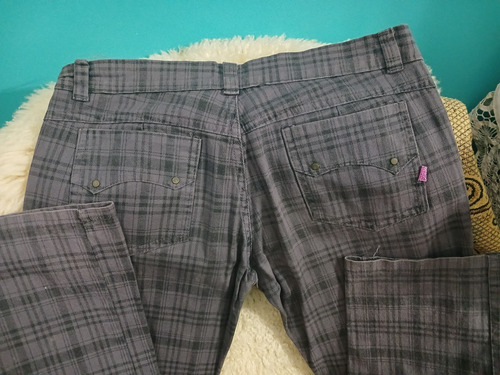Pantalón Cuadrilla Vintage Talle 38 (Usado)