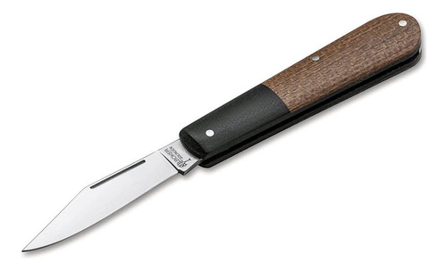 Böker Barlow Integral Burlap Micarta Navaja De Bolsillo Pleg