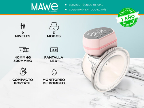 Extractor De Leche Materna Monitoreo De Bombeo 3 Modos Led