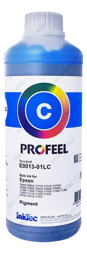 1l Tinta Pigmentada Profeel E0013 P/uso Ep Wf-c5790 Wf-c5710