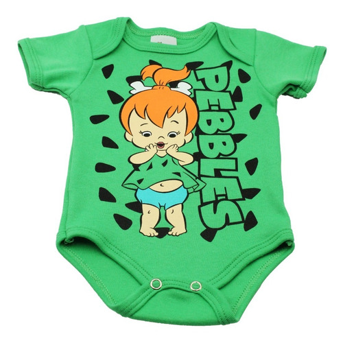 Imagen 2 de 7 de Pañalero Picapiedra Pebbles Niña Original Ropa De Bebe 21426