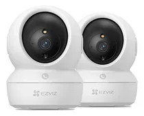 Comprar Ezviz H6c Pro 2k 2-pack Cámara De Seguridad Wifi 3mp Pt 360°