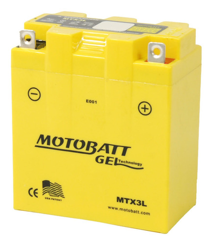 Bateria Motobatt Gel Yamaha Xt 250 Cc Modelo 1984