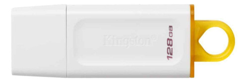 Unidad Flash Usb 3.2 Kingston Datatraveler Exod 128gb Blanco
