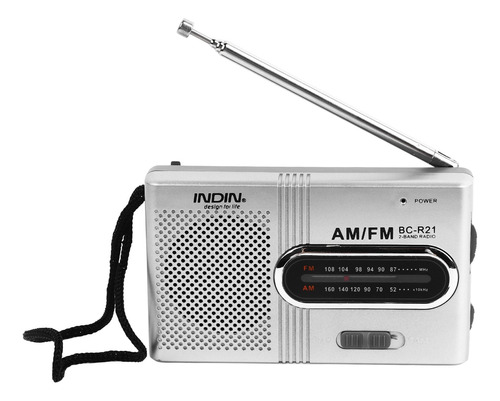 Radio Portatil Bocina Am/fm Radio Digital Estereo Modular