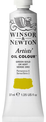 Pintura al óleo Winsor & Newton Oleo Profesional de 37mL - verde oro 294
