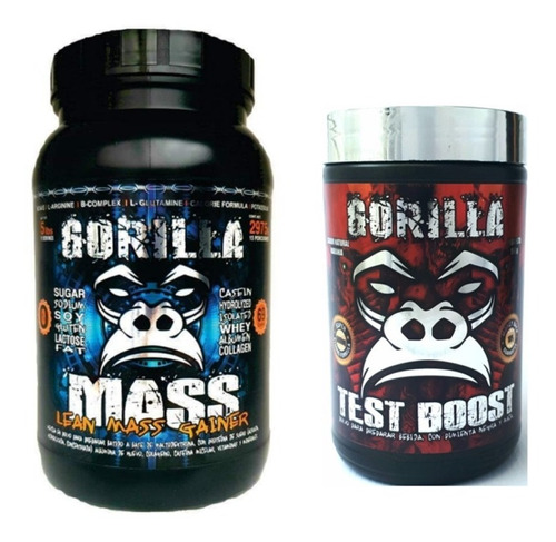 Gorilla Mass 5libras Combo + Obsequi - Kg a $148000