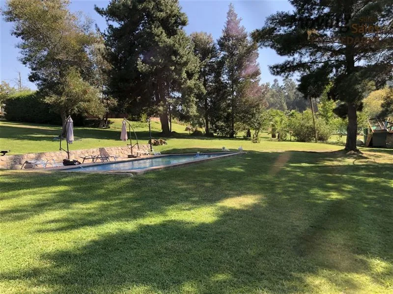 Imagen 2 de 14 de Acogedora Piscina Quincho 6d/3b Orilla Lago Rapel