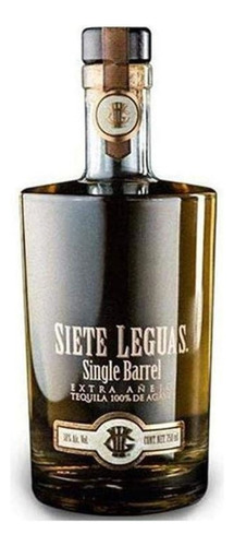 Tequila Extra Añejo 100% 7 Leguas Single Barrel 750ml