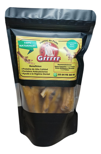 Patitas De Pollo Deshidratadas
