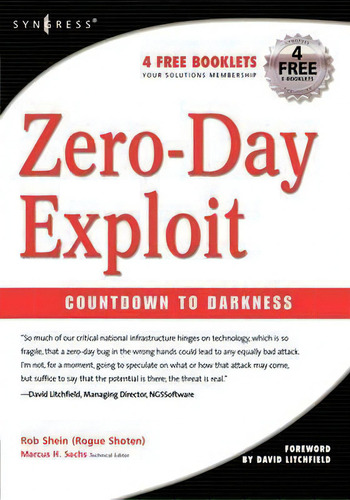 Zero-day Exploit:, De Rob Shein. Editorial Syngress Media U S, Tapa Blanda En Inglés