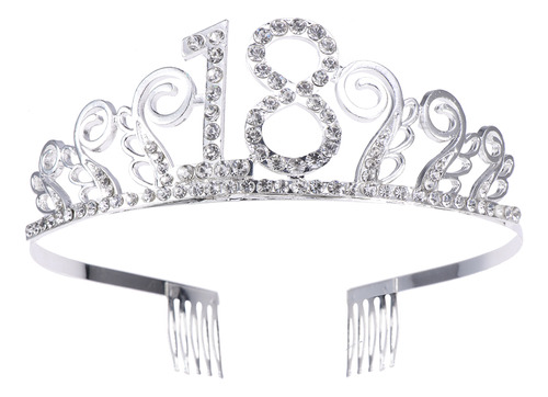 Peineta De Cristal Con Forma De Corona Con Forma De Tiara De