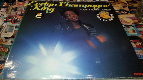 Evelyn Champagne King I Don't Know If Its Right Vinilo Maxi