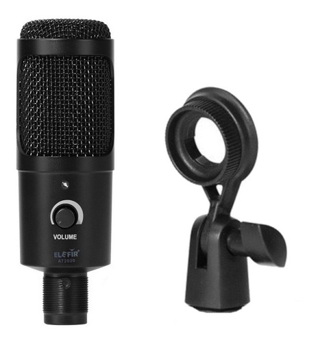 Kit Microfono Condenser Usb Elefir Tripode Brazo Antipop