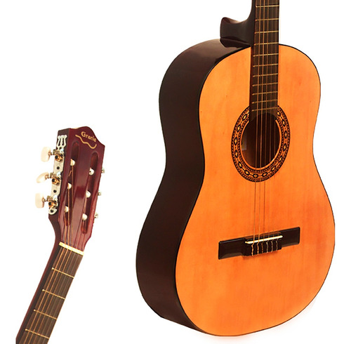 Guitarra Criolla Gracia M2 4/4 Clasica De Estudio Laqueada