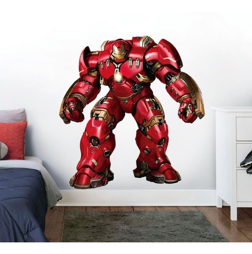 Avengers 22 Iron Man. Vinilo Decorativo Súper Héroes Ultron