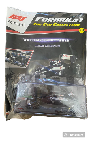 Coleccion Formula 1 Williams Fw34 2012 Pastor Maldonado ·#78