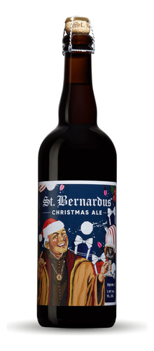 Cerveza Belga De Temporada St. Bernardus Christmas Ale 750ml