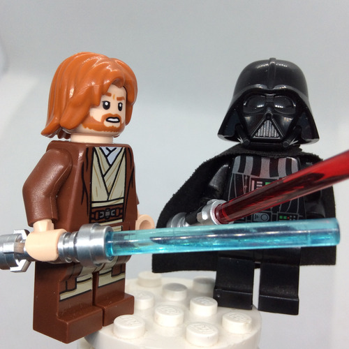 Lego Star Wars Original Darth Vader Y Obi Wan Kenobi Origina (Usado)