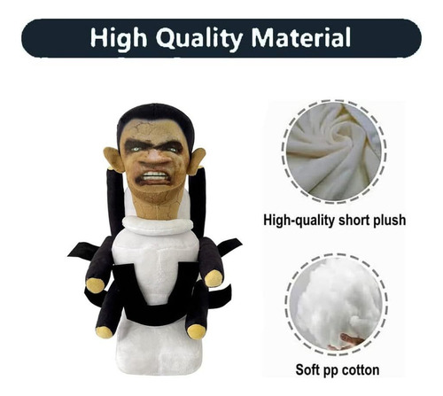 . Skibidi Inodoro Plush Serie Actualizada Titan Speakerman