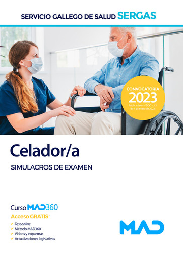 Celador Servicio Gallego Salud Simulacro Examen - Aa,vv