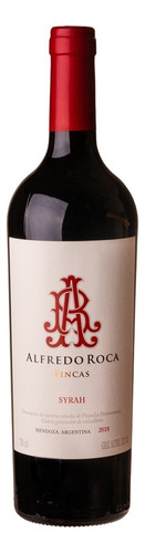 Vinho Argentino Alfredo Roca Fincas Syrah 750ml