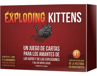 Juego De Mesa Exploding Kittens Asmodee