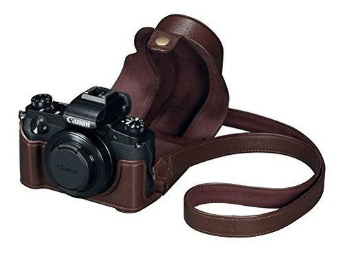 Canon Cameras Us Deluxe Leather Psc6300 Nuevo Estuche Para C