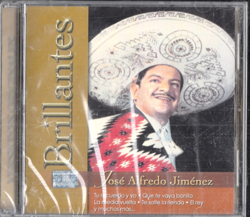 Jose Alfredo Jimenez Brillantes Cd Original Nuevo Qqb. Mz 