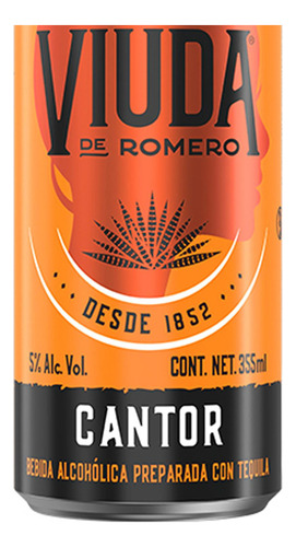 Pack De 12 Bebida Preparada Viuda De Romero Cantor 355 Ml