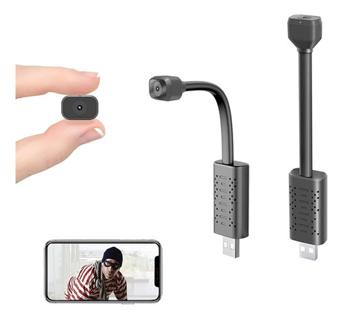 Camara Espia Wifi Flexible - En Vivo Para Celular - Nocturna