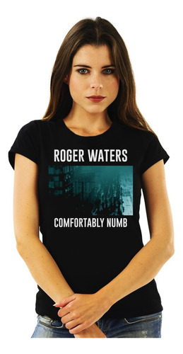 Polera Mujer Pink Floyd Roger Waters Comfortably Numb Rock I